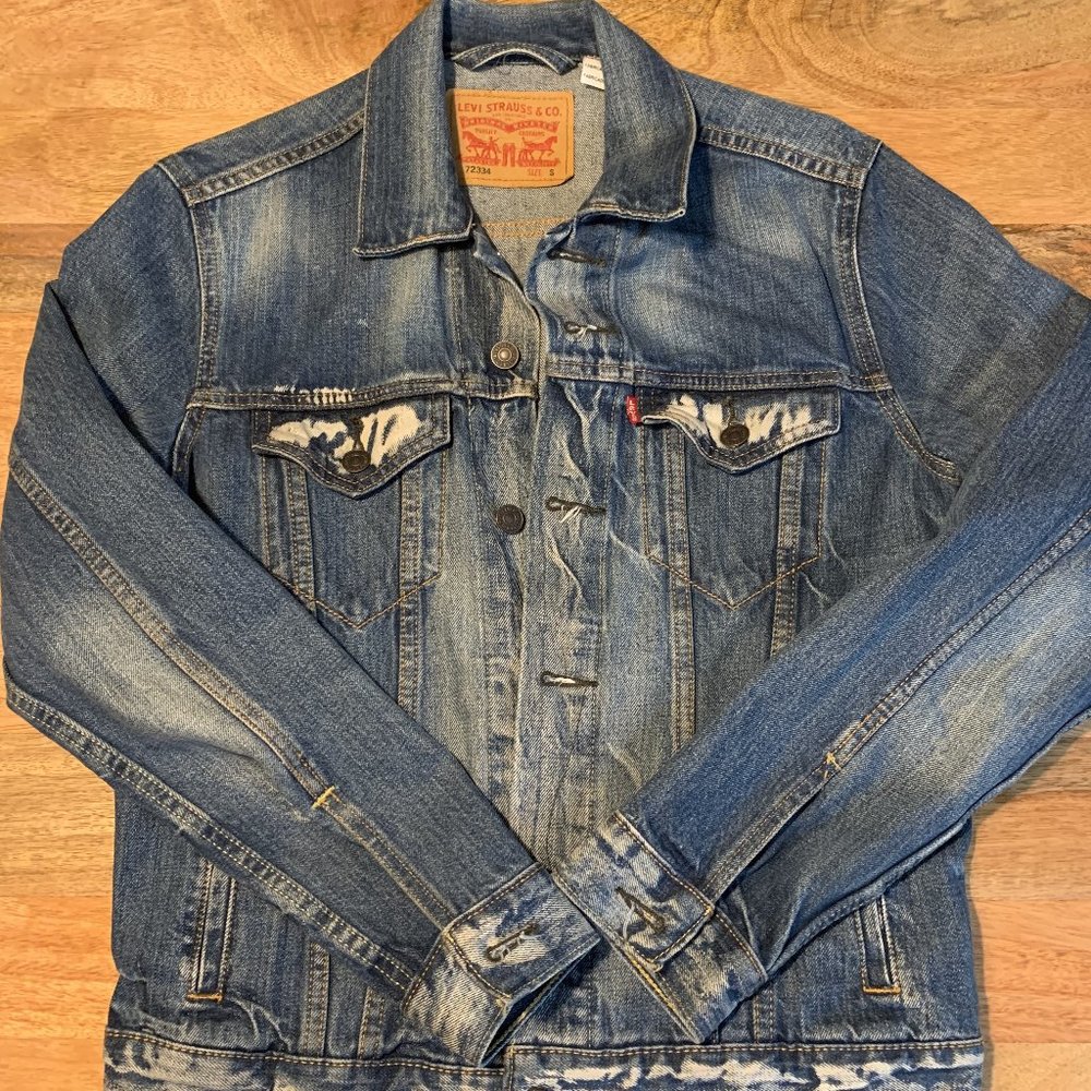 Levi's Distressed Jean Jacket